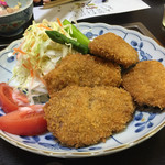 どんまい - 2015.3. \2000コース⑥　ヘレカツ　二人で一皿