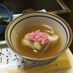 どんまい - 2015.3. \2000コース③　ふぐ身のあんとじ　各一皿