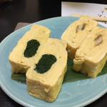 どんまい - 2015.3. \2000コース①　出汁巻　二人で一皿