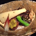 青山きいろ - さわらの焼き物。