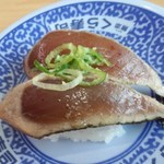 無添くら寿司 - かつおのたたき 108円(2015.03.15)