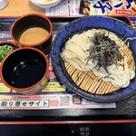 資さんうどん - 料理写真:ざる 細めん、ごまつゆ