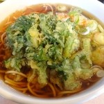 Yaoki Soba - 春菊そば３７０円