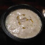 裏千葉バル リチェッタ - 石焼濃厚チーズリゾット