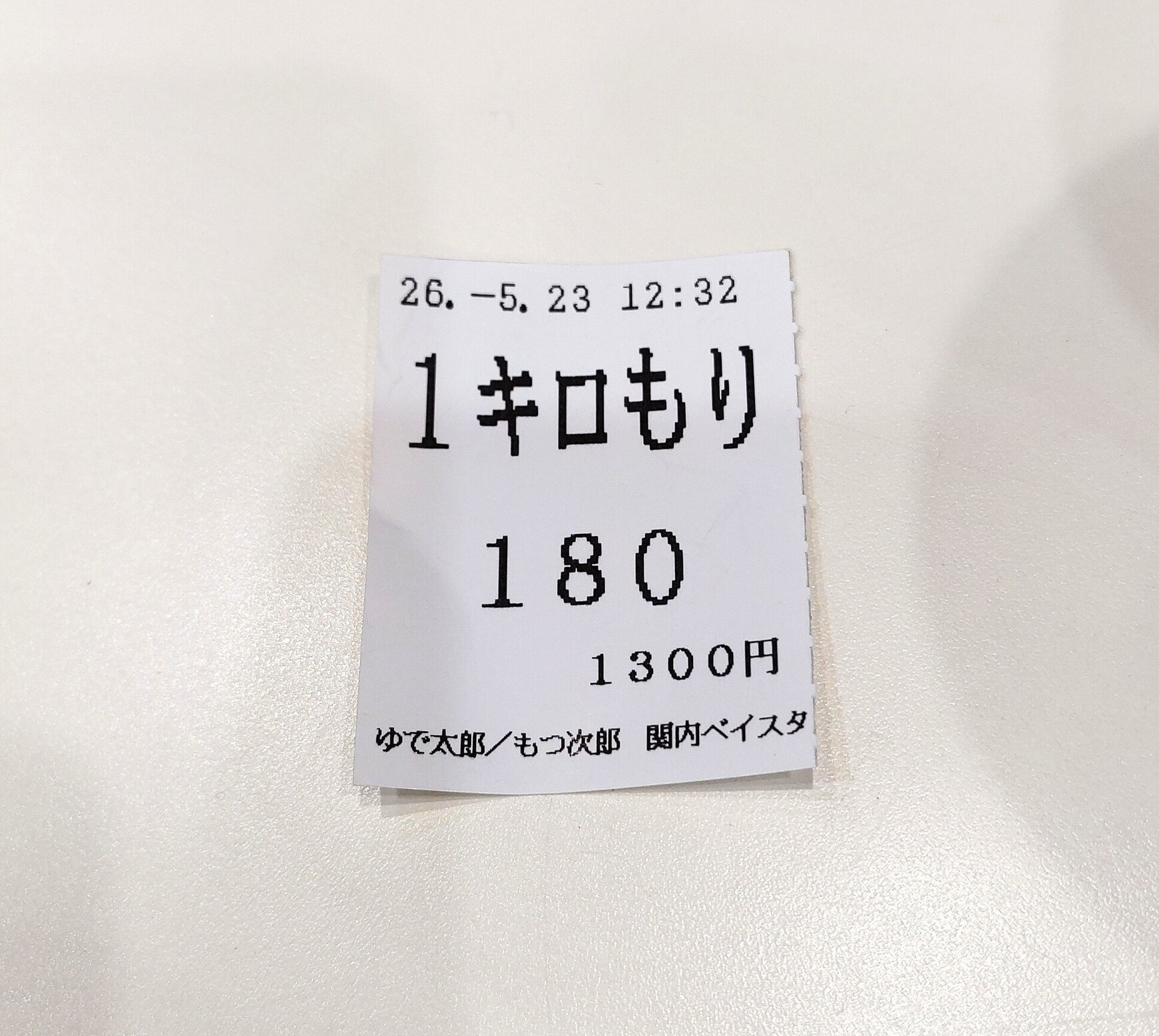 メニュー写真 : ゆで太郎 関内ベイスターズ通り店 - 関内/立ち食いそば