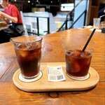 イキ ロースタリー&イータリー - お高めコーヒー2つで1630円