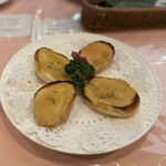 味のレストラン えびすや - ガーリックトースト