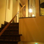 カフェ・ノエル - 2Fへの階段