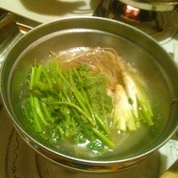 別邸 山風木 - 名物　せり鍋