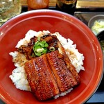 炭焼うな重とまぜそば 一二三 - 