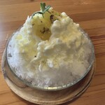 バナナカフェ - かき氷　キウイミルク