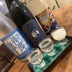 わかたろう - 日本酒飲み比べ②