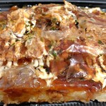 西友 - 料理写真:「手焼き関西風お好み焼 ハーフ」
