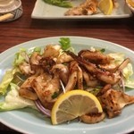 酒楽座 山三 - ゲソ塩