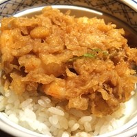 天冨良 天甲本店 - かき揚げ丼