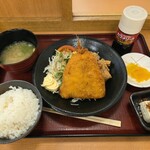 いりの亭 - 料理写真:せんざんきアジフライ定食