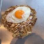 喃風 - 料理写真:半熟玉子の豚チーズモダン