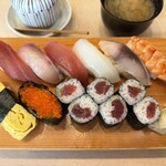 新宿 栄寿司 - 上から