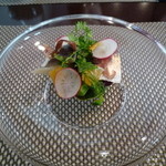 meli melo - 前菜１はホタルイカと鰊のマリネ