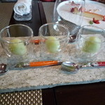 meli melo - デザートは大葉のアイス