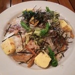 フラミンゴ カフェ - 海鮮サラダ風ちらし寿司(日替わりランチ)