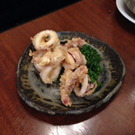 うおたま＆くうかい - イカの唐揚げ