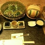 山中温泉　花紫 - 翌朝の朝食です♪