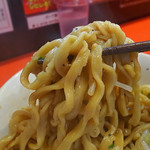 何と言っても自家製平打ち極太麺が秀逸（2015年3月17日）