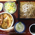 Yabu soba - 野菜天重せいろ \950 2015.3