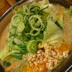 東雲亭 - ごまみそ野菜たっぷりラーメン