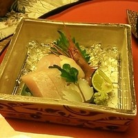 山中温泉　花紫 - お造：旬の沖の物4種盛り合わせ