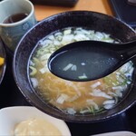 お食事処 モルパ - ミニ塩ラーメン
