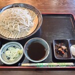 玉喜家 - 料理写真:もり蕎麦＋ミニ野菜天丼のセット