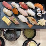 すしざんまい - かすみ1.5人前　1,380円