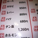 焼肉 和光 - メニュー