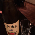 にくの匠 三芳 - 八海山泉（1100円）。