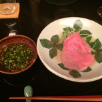 にくの匠 三芳 - サーロインのしゃぶしゃぶ。