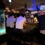 NEO SHOT BAR　深海の洞窟 - カウンター