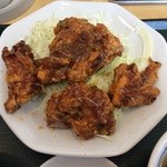 東秀 - 唐揚げ油淋鶏定食