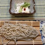 あさや - 一口そばと飯　香の物