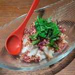 隠れ菴 忍家 - 炙りタコ梅おろし♪