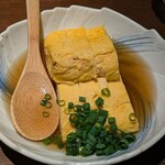 隠れ菴 忍家 - 奥久慈卵の出汁巻き玉子♪