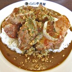 カレーハウス CoCo壱番屋 - 料理写真:ホロ肉ドカンと豪快カレー(LEVEL 4;ライス400g)
