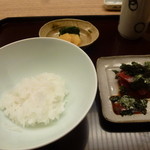 天神橋 青木 - 食事