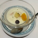 中国料理 四川 - 杏仁プリン