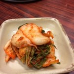 一升びん 本店 - キムチはコースについています