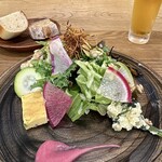 BREEZE BIRD CAFE＆BAKERY - 前菜サラダ♪
