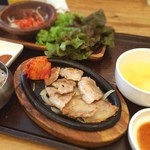 韓美膳 - サムギョプサルセット