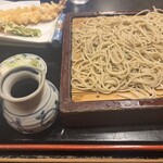 神田 尾張屋本店 - 天せいろ。