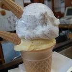 道の駅 飛騨街道 なぎさ - ジェラートダブル370円税込